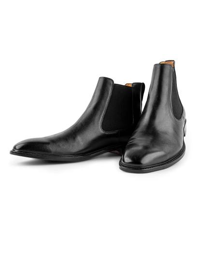 Men {collection_title} Black Chelsea Boot Peter Jackson
