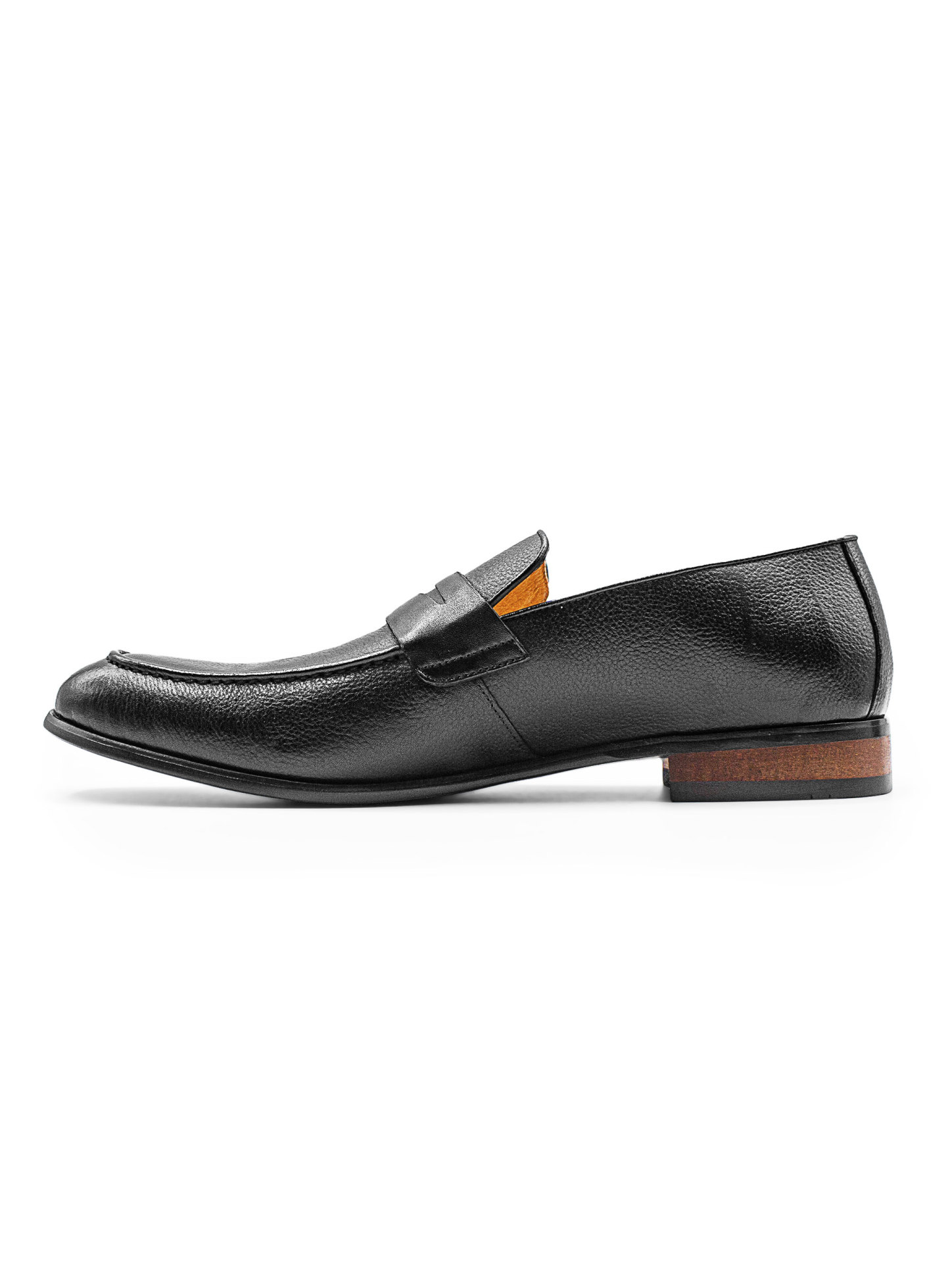 Men {collection_title} Albinoni Black Penny Loafer Peter Jackson