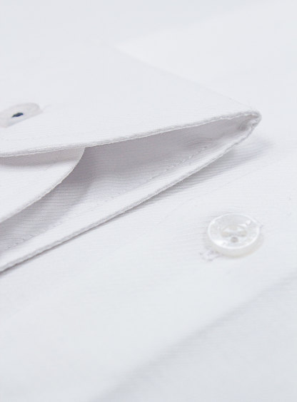 Men {collection_title} Florence White Twill Shirt Peter Jackson