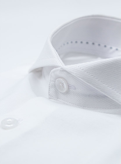 Men {collection_title} Florence White Twill Shirt Peter Jackson