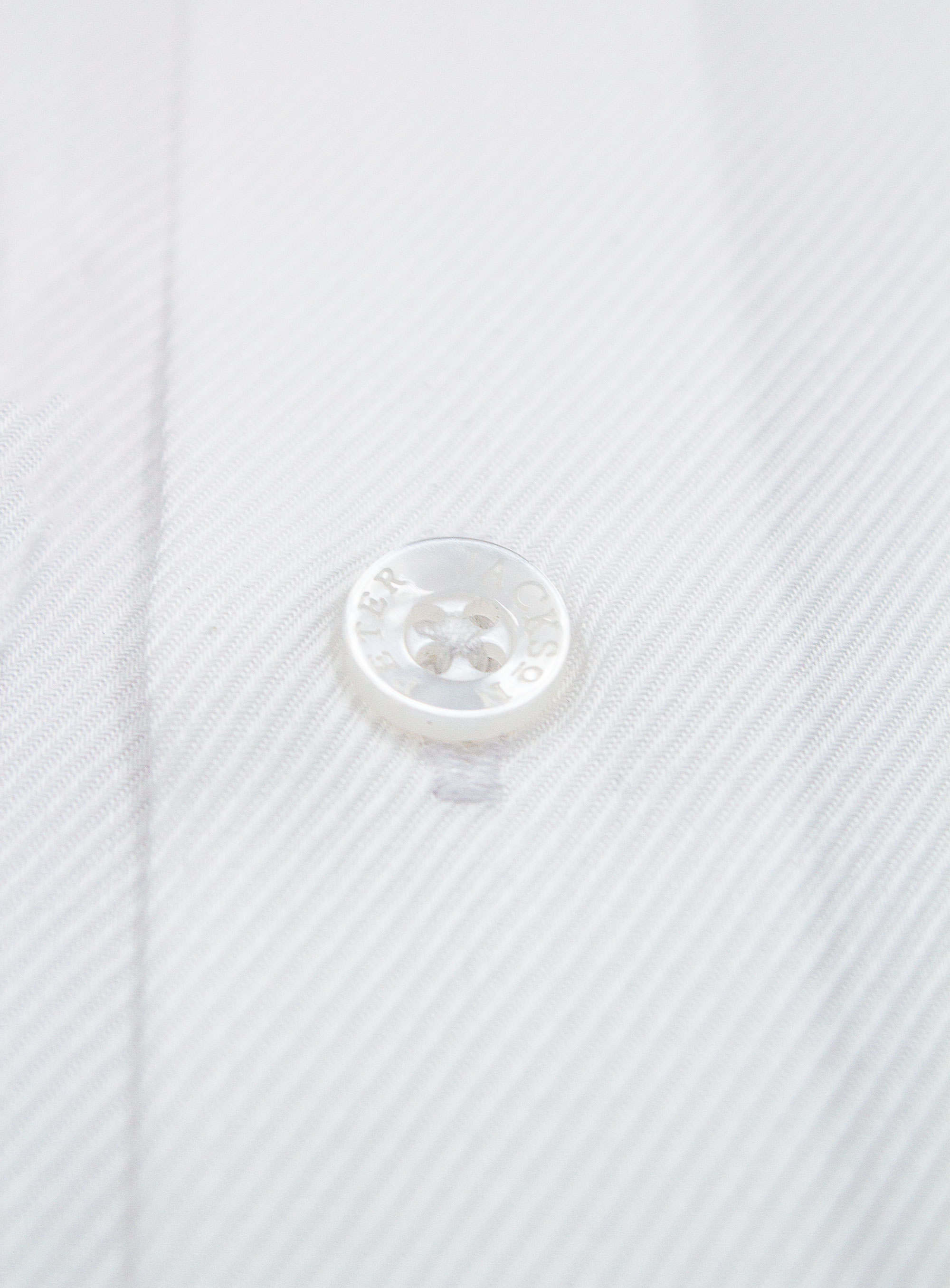 Men {collection_title} Florence White Twill Shirt Peter Jackson