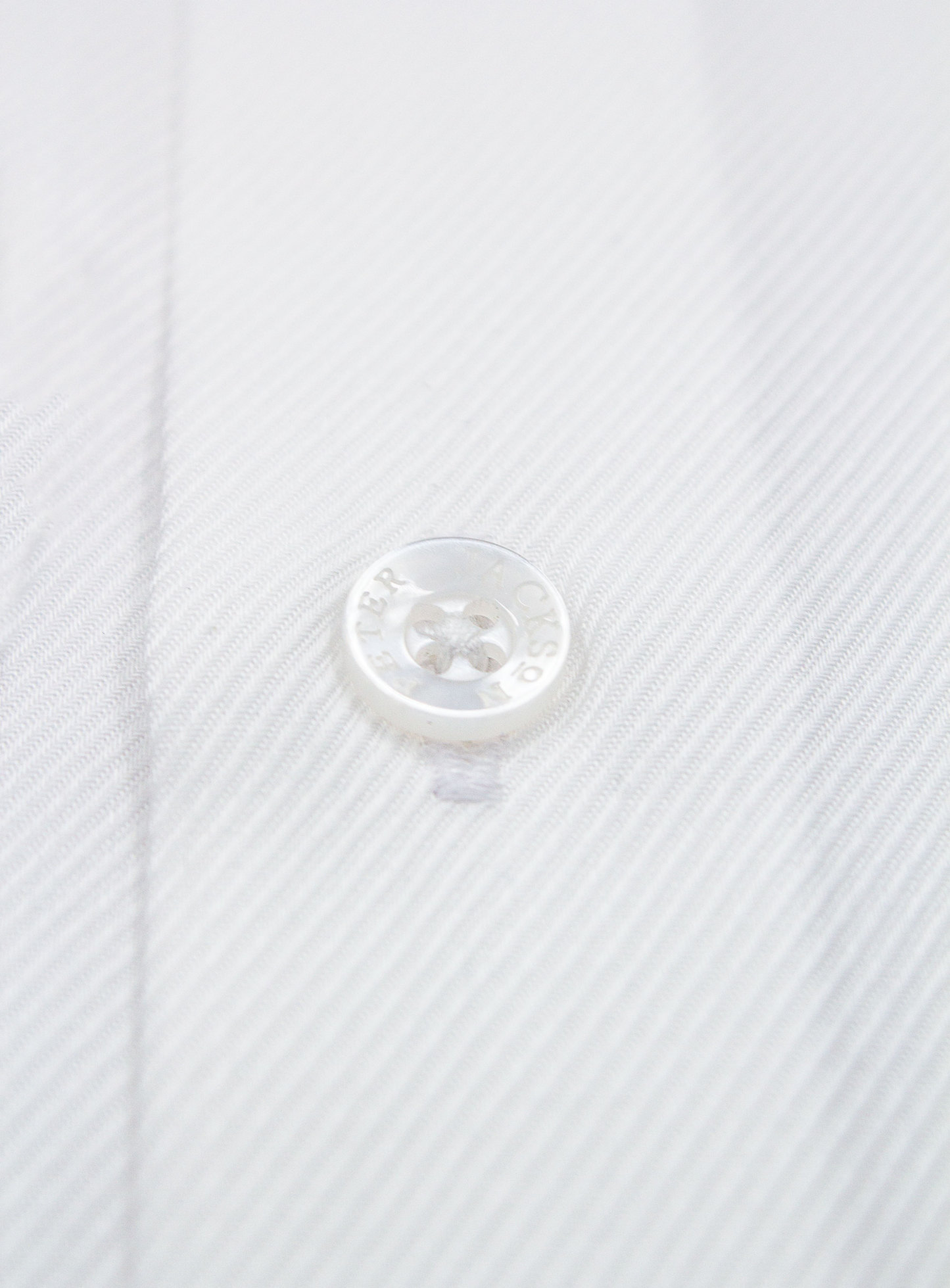 Men {collection_title} Florence White Twill Shirt Peter Jackson