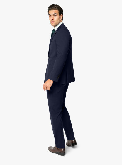 Men {collection_title} Velazquez Navy Suit Peter Jackson