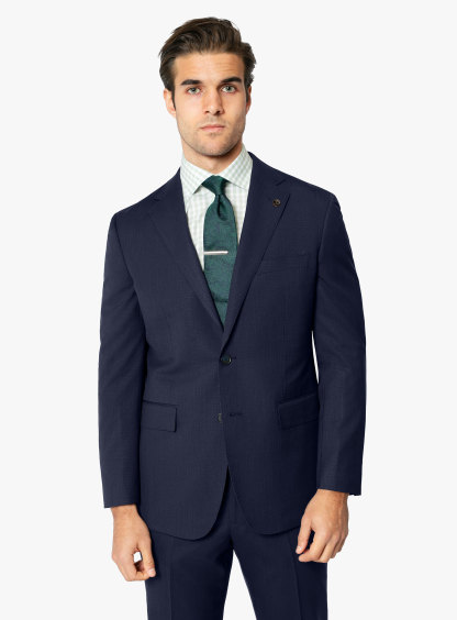 Men {collection_title} Velazquez Navy Suit Peter Jackson