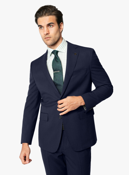 Men {collection_title} Velazquez Navy Suit Peter Jackson