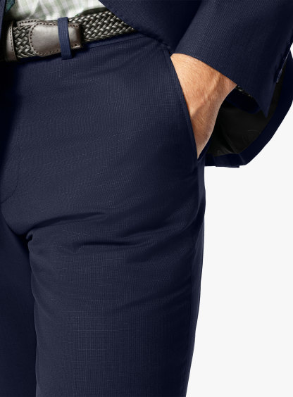 Men {collection_title} Velazquez Navy Suit Peter Jackson