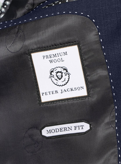 Men {collection_title} Velazquez Navy Suit Peter Jackson