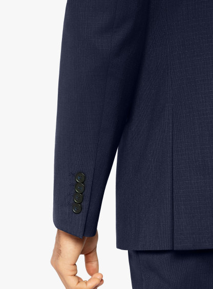Men {collection_title} Velazquez Navy Suit Peter Jackson
