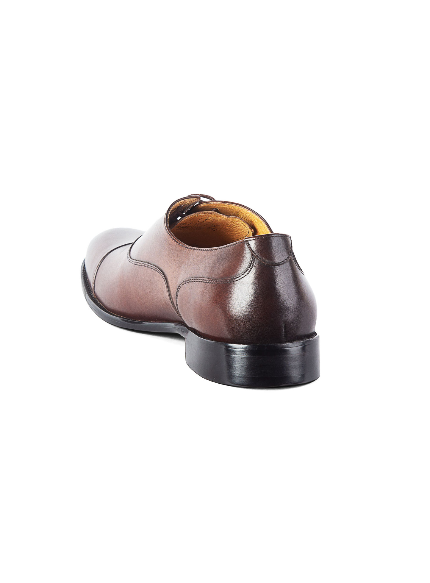 Men {collection_title} Montisanti Brown Toe Cap Derby Peter Jackson
