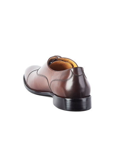 Men {collection_title} Montisanti Brown Toe Cap Derby Peter Jackson