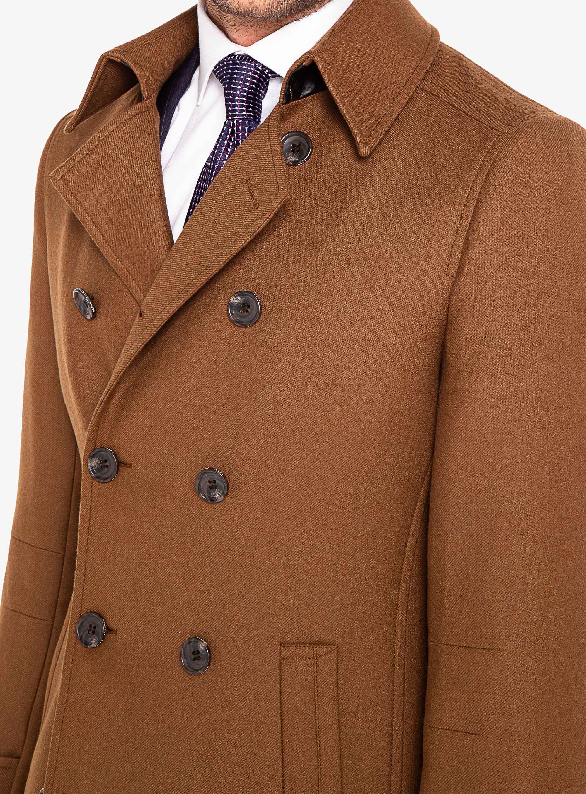 Archer Camel Peacoat