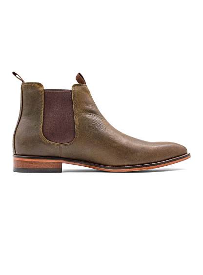 Men {collection_title} Bucco Olive Chelsea Boot Peter Jackson