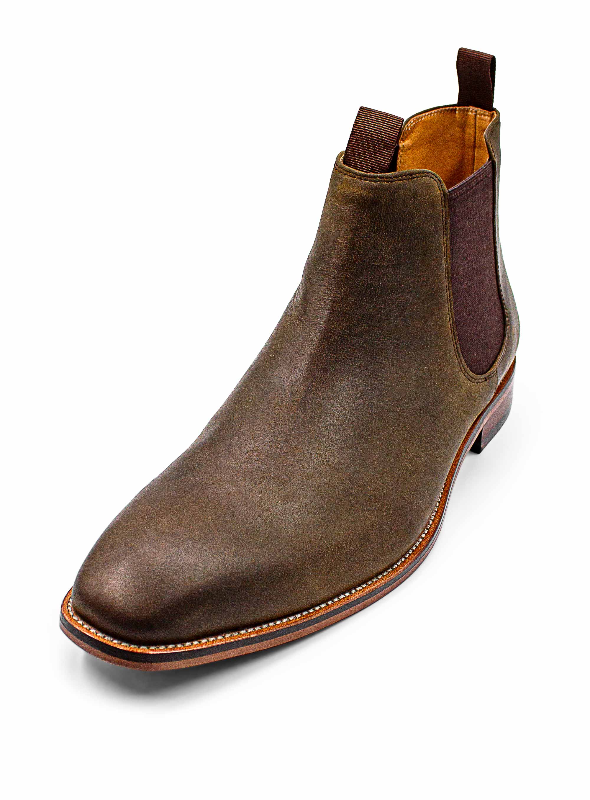 Men {collection_title} Bucco Olive Chelsea Boot Peter Jackson