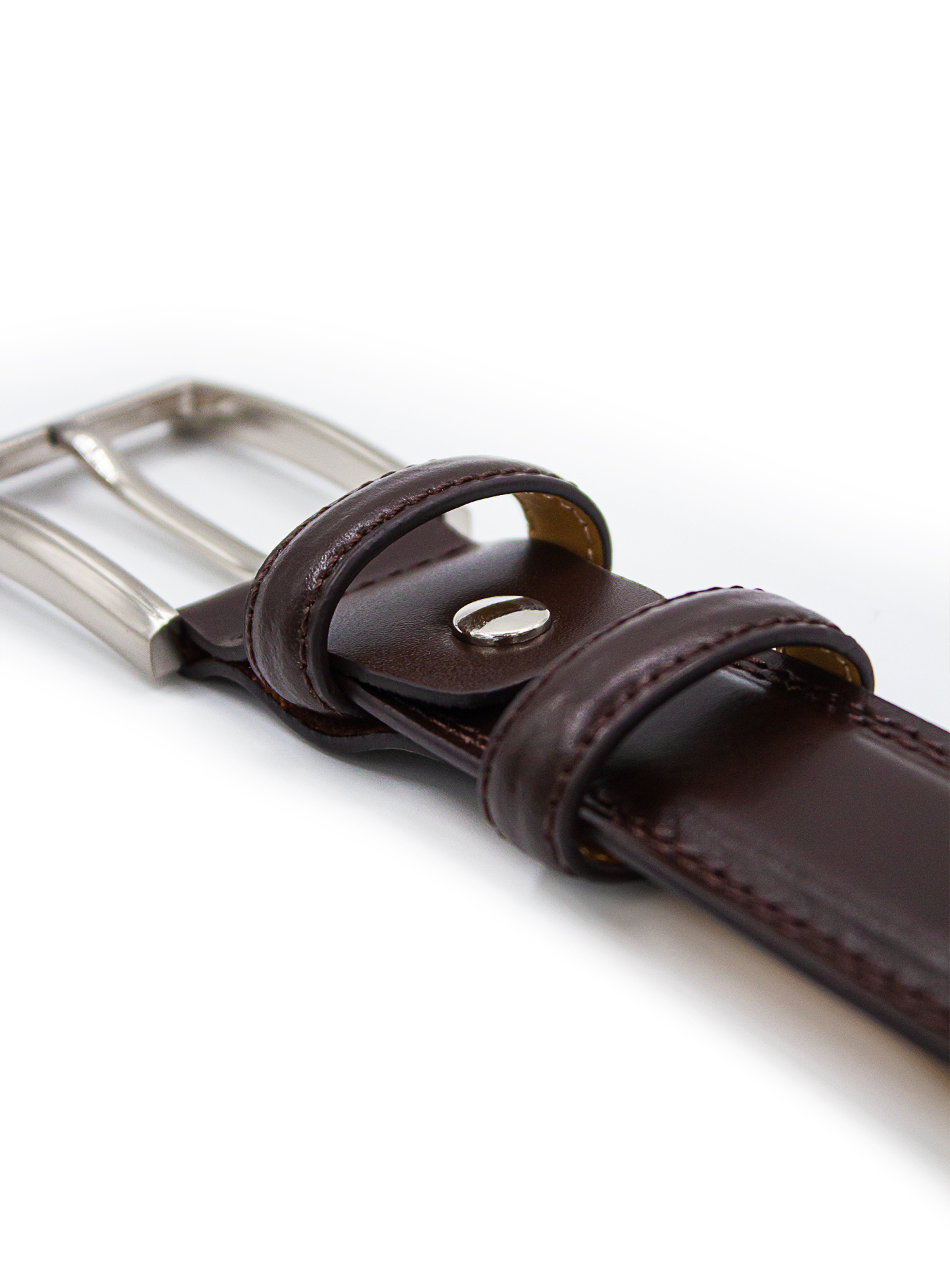 Men {collection_title} Brown Leather Belt Peter Jackson