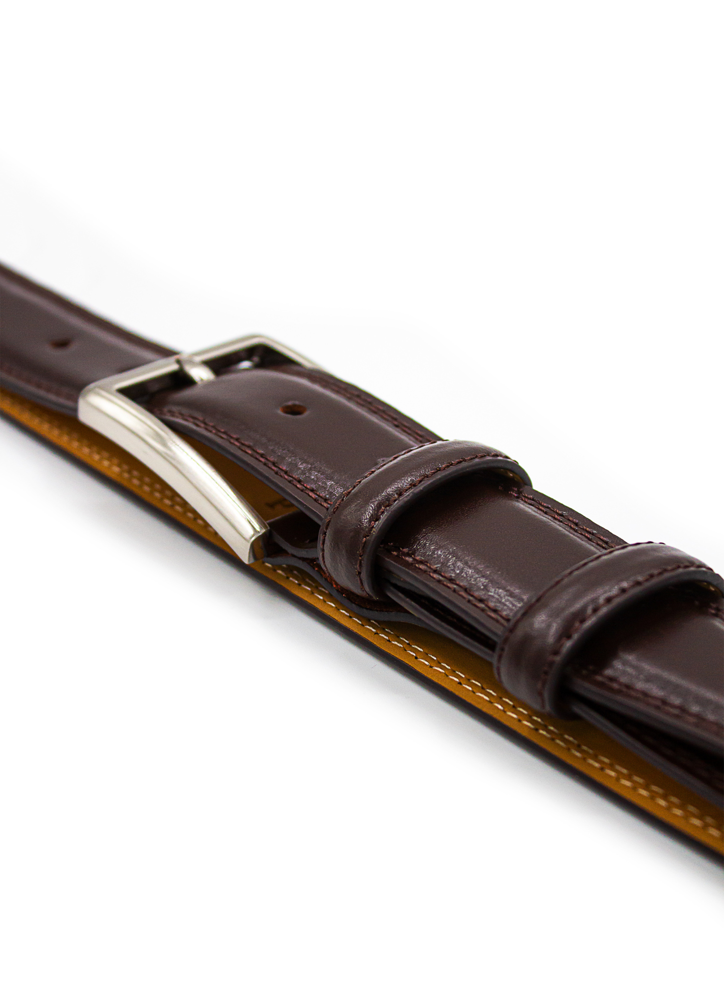 Men {collection_title} Brown Leather Belt Peter Jackson