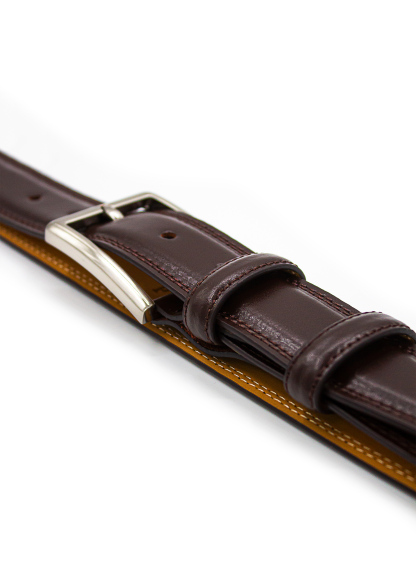 Men {collection_title} Brown Leather Belt Peter Jackson