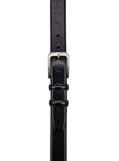 Men {collection_title} Plain Black Belt Peter Jackson