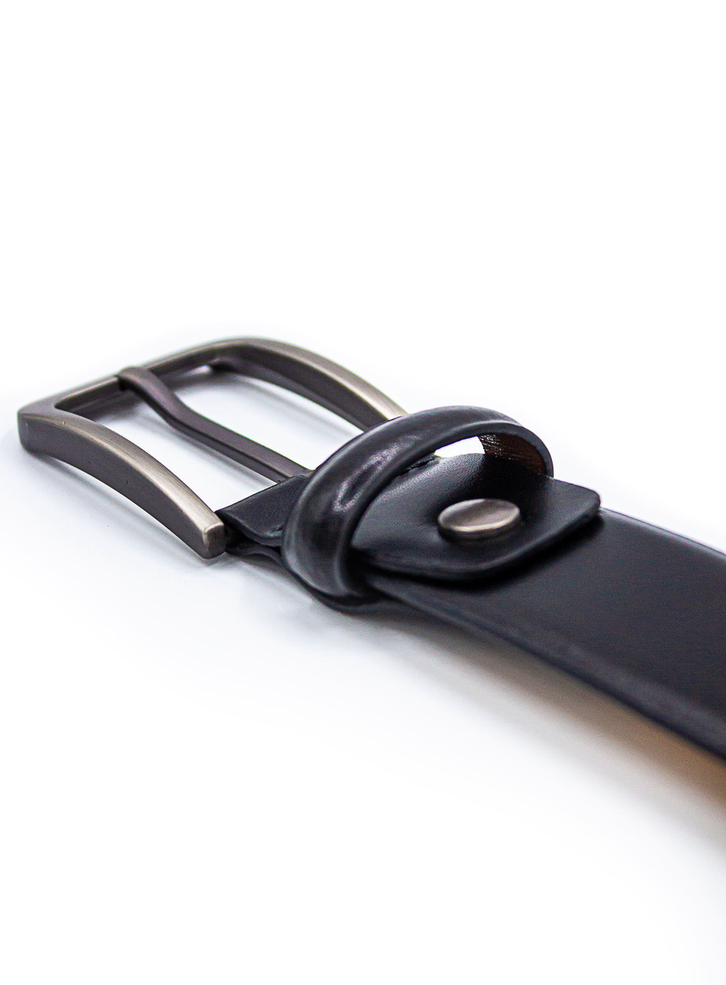 Men {collection_title} Plain Black Belt Peter Jackson
