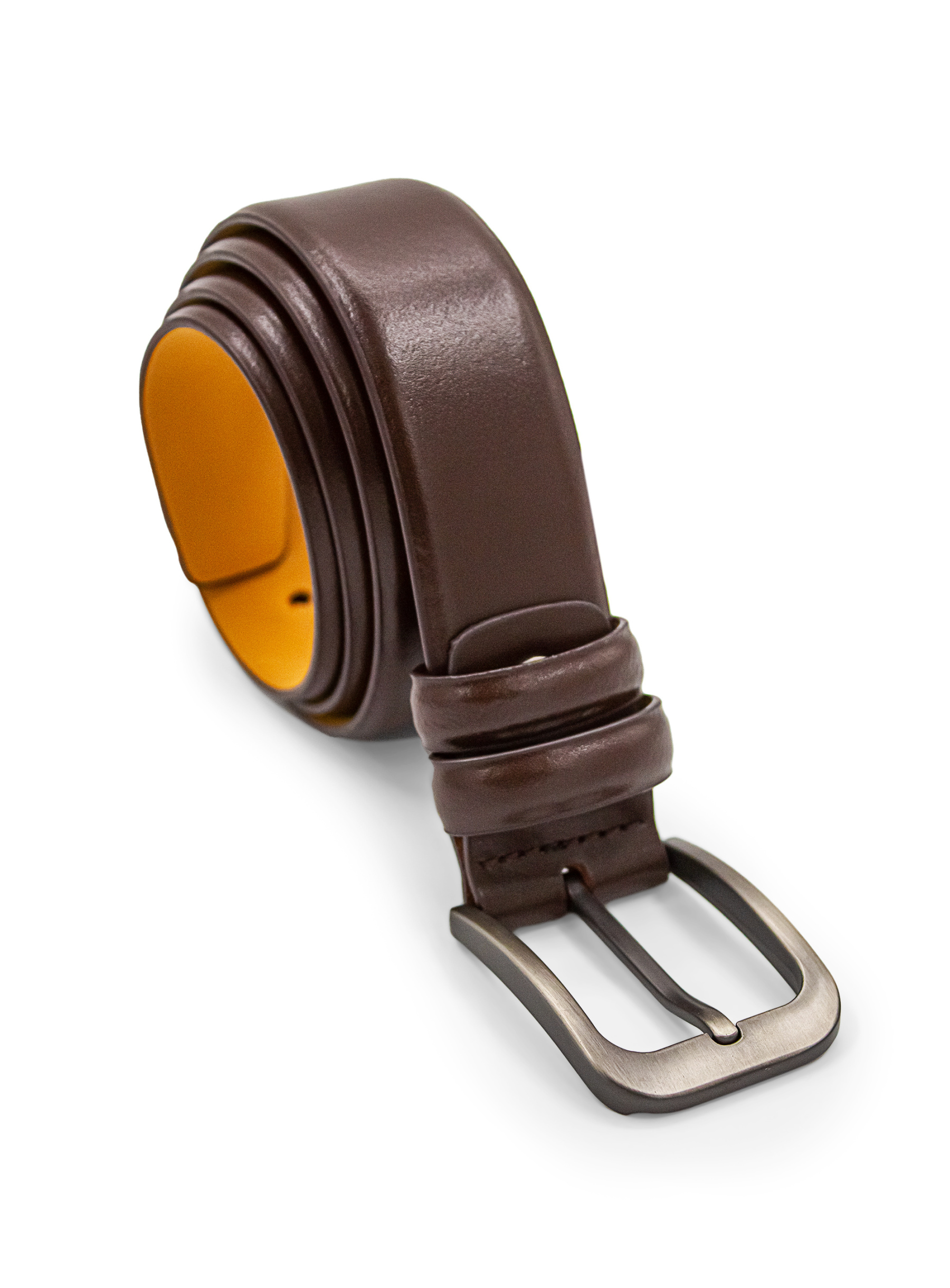 Men {collection_title} Plain Brown Belt Peter Jackson