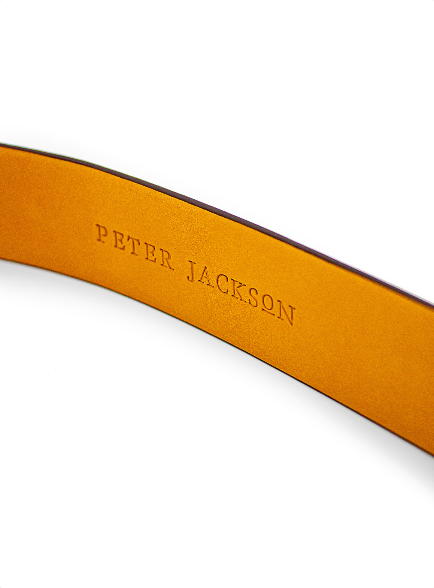 Men {collection_title} Plain Brown Belt Peter Jackson