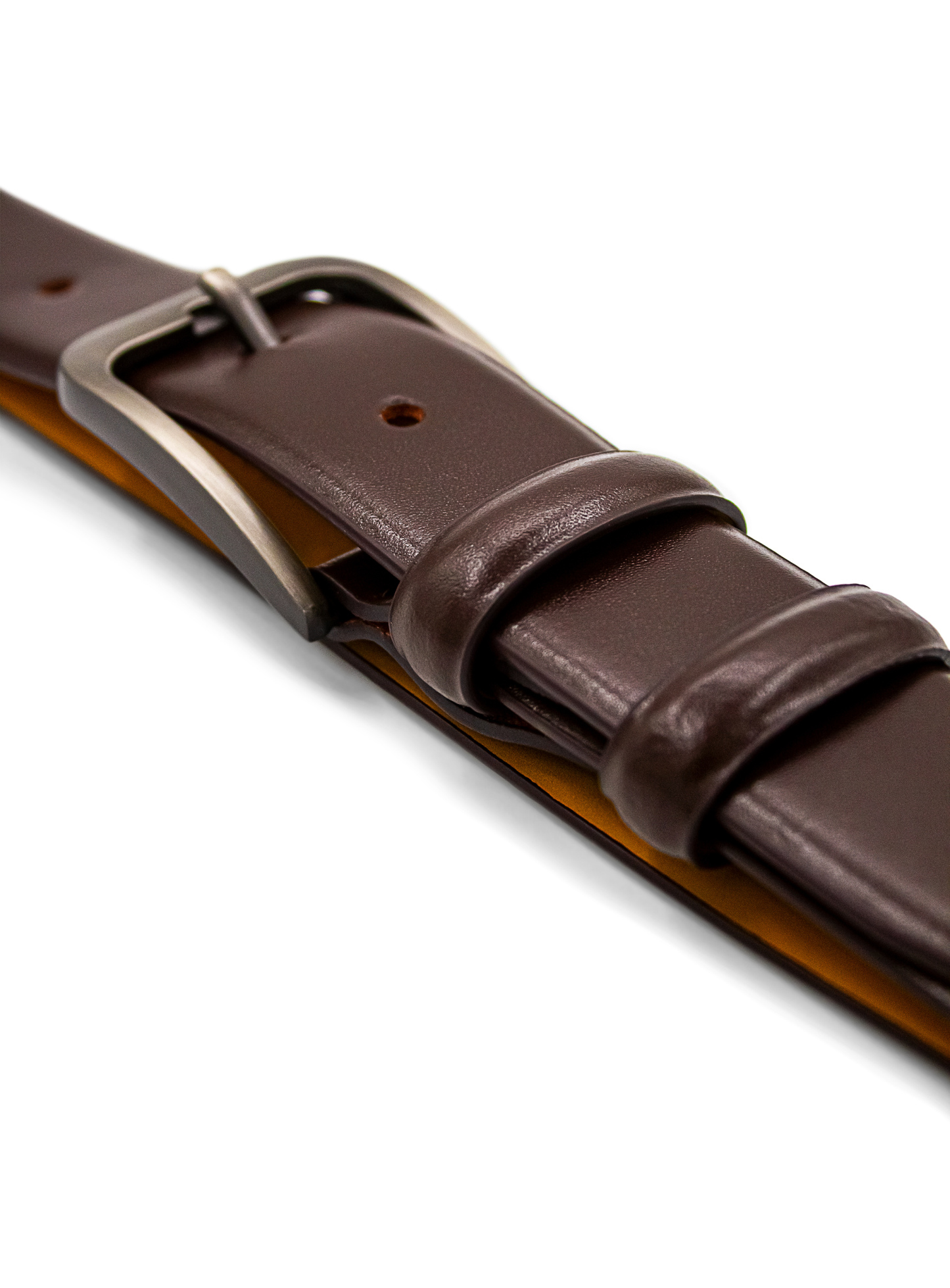 Men {collection_title} Plain Brown Belt Peter Jackson