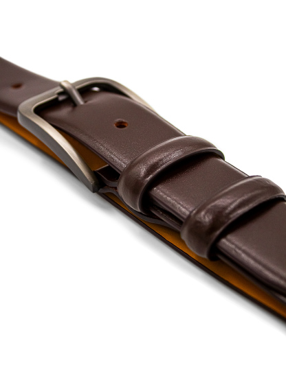 Men {collection_title} Plain Brown Belt Peter Jackson