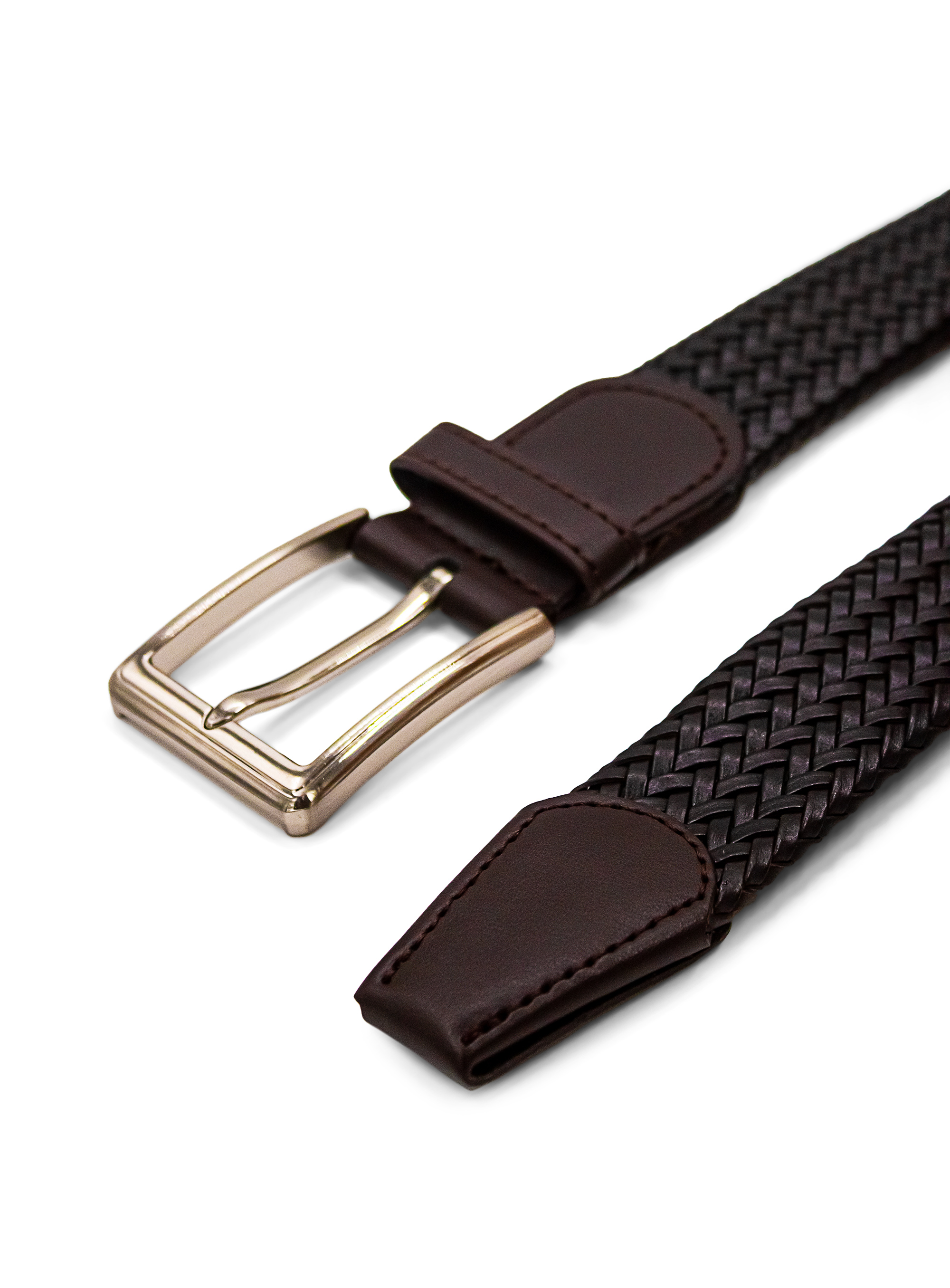 Woven Leather Belt