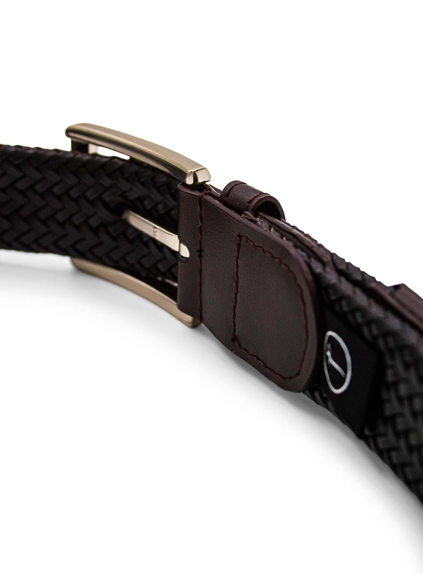 Men {collection_title} Woven Leather Belt Peter Jackson