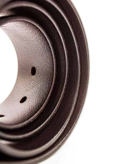 Men {collection_title} Brown Leather Jean Belt Peter Jackson