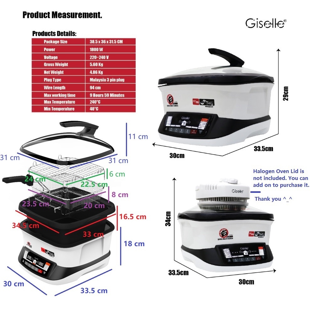 18 in 1 multi cooker sale