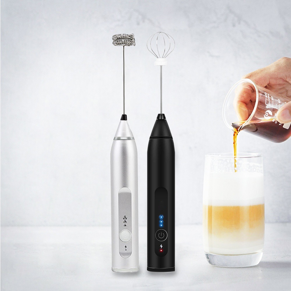 Wireless Milk Frothers Electric Handheld Blender With USB Electrical M —  Trendi Hub