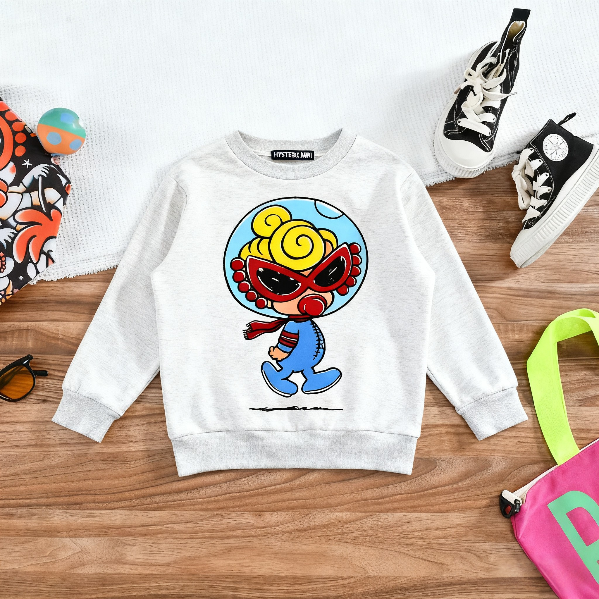 Hysteriamini トレーナー 3色展開(90cm-160cm) 251112-2