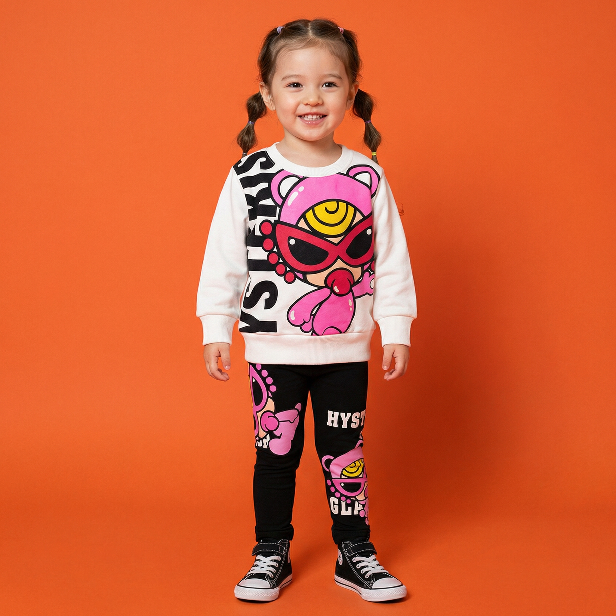 Hysteriamini  前後リバーシブル トレーナー （90cm-140cm/XL,XXL）26227-1