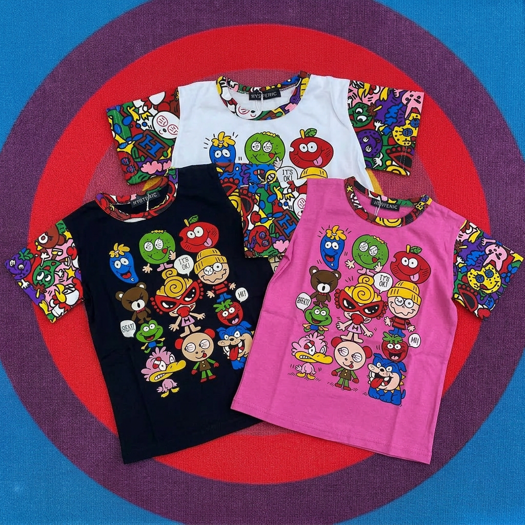 Hysteriamini 半袖Tシャツ(90cm-140cm)0304-2-6