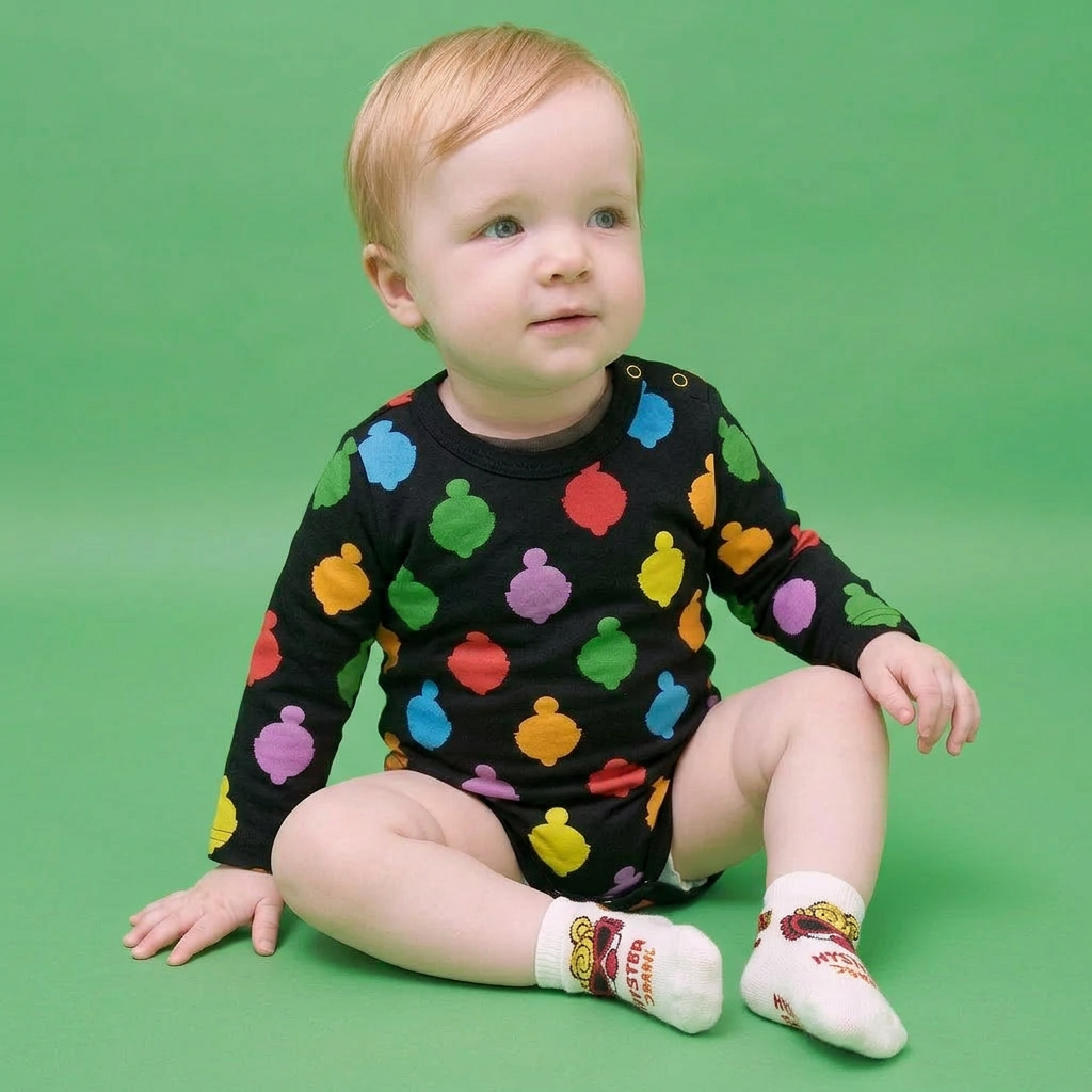 Hysteriamini 長袖ロンパース(70cm-100cm) 0305-3-4