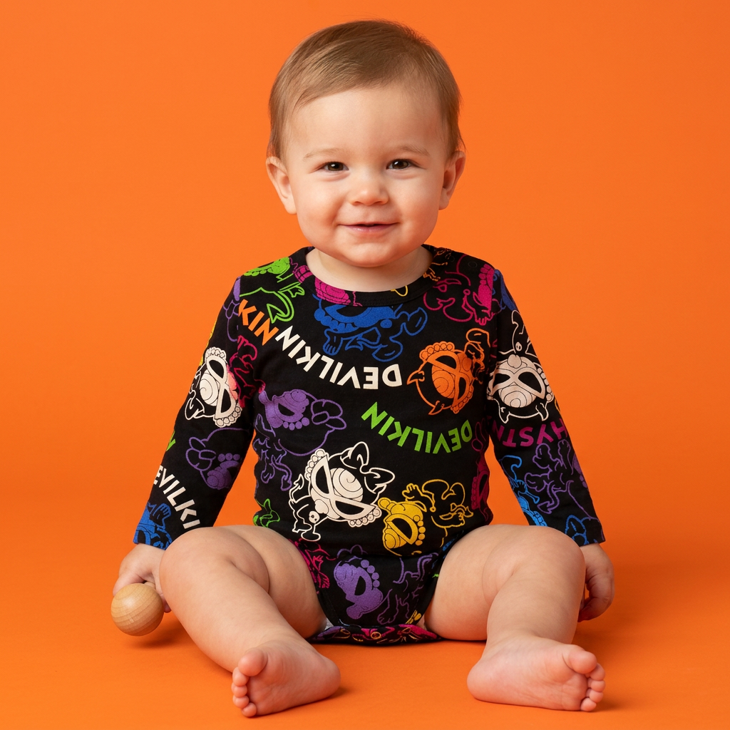 Hysteriamini 長袖ロンパース(70cm-100cm) 0305-3-5