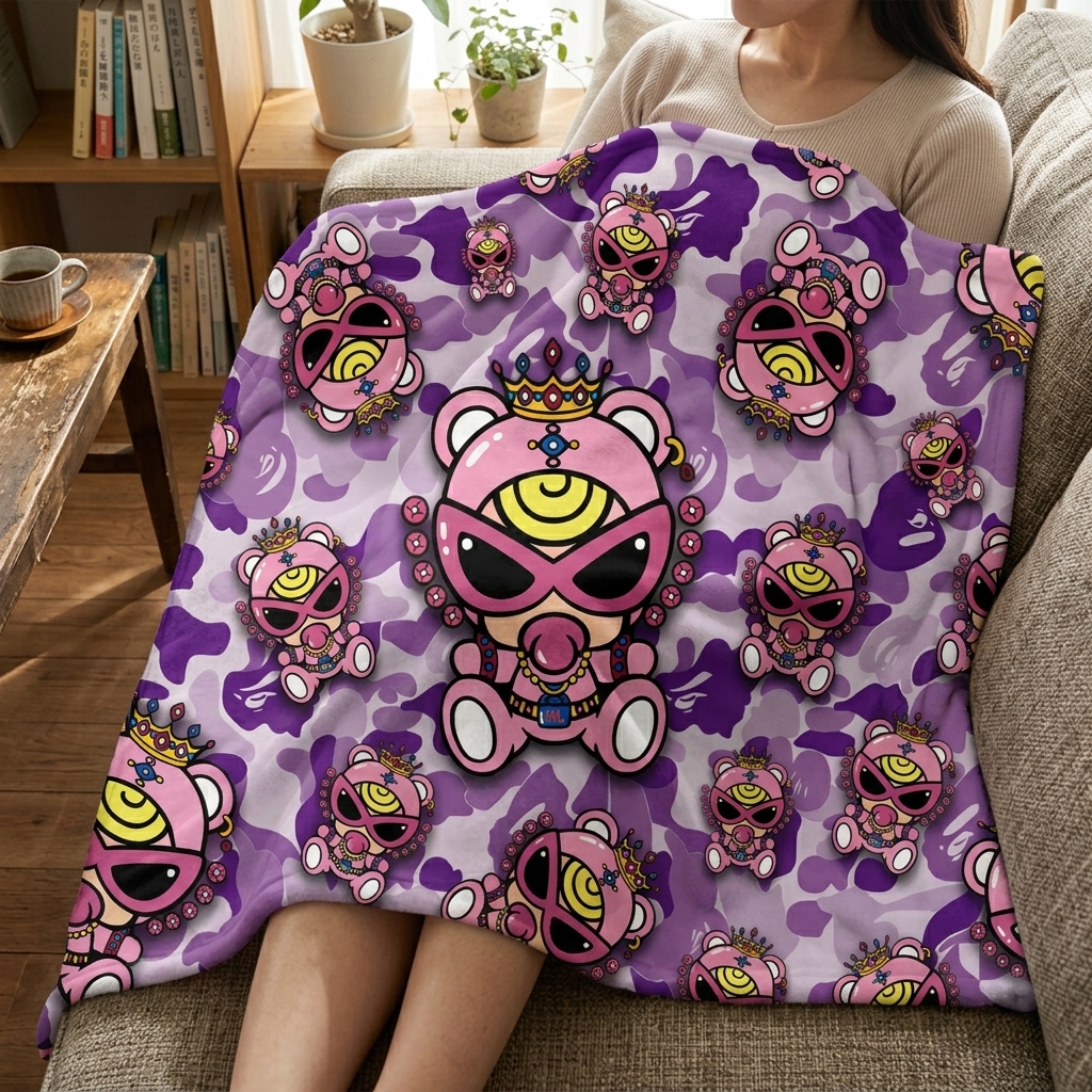 Hysteriamini  膝掛け ひざ掛け かわいい あったか 260327-12