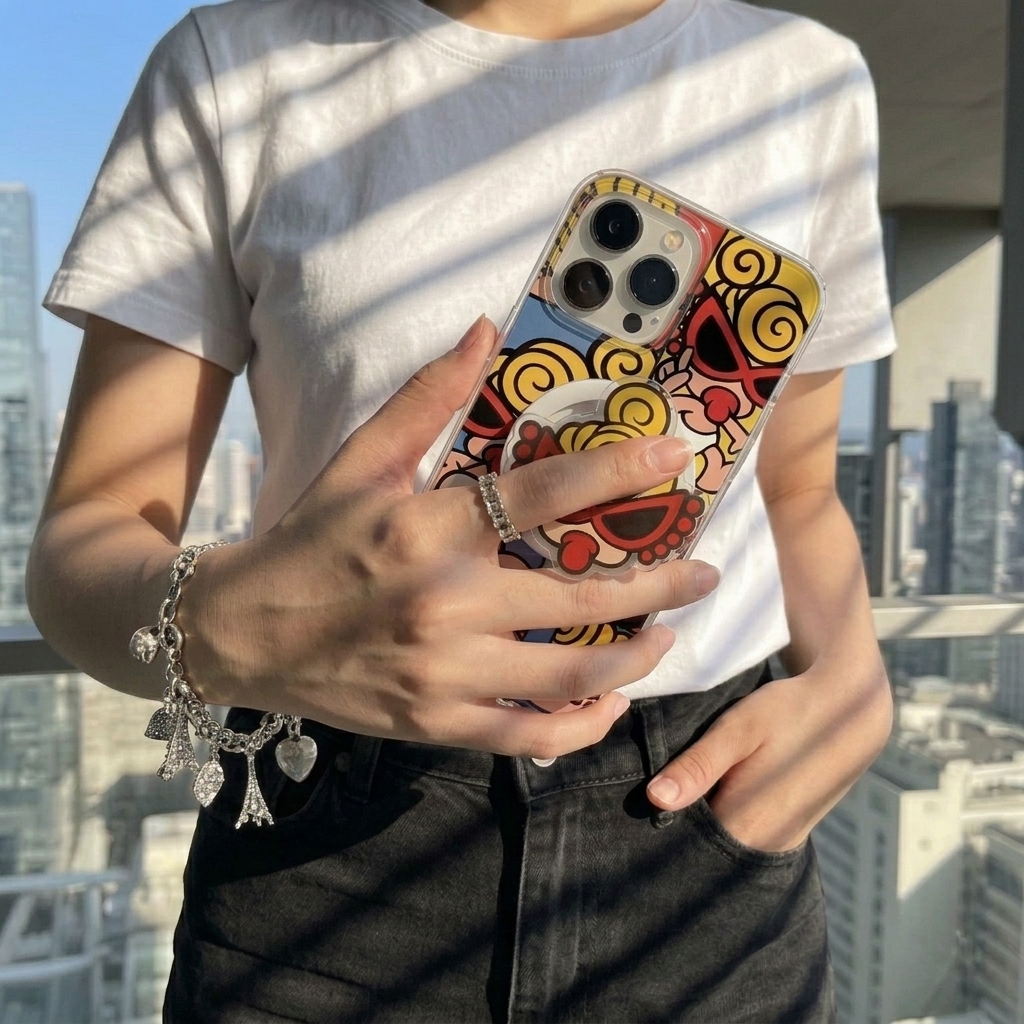 Hysteriamini 【MagSafe対応】耐衝撃マグケース iPhone17-13 26402-4