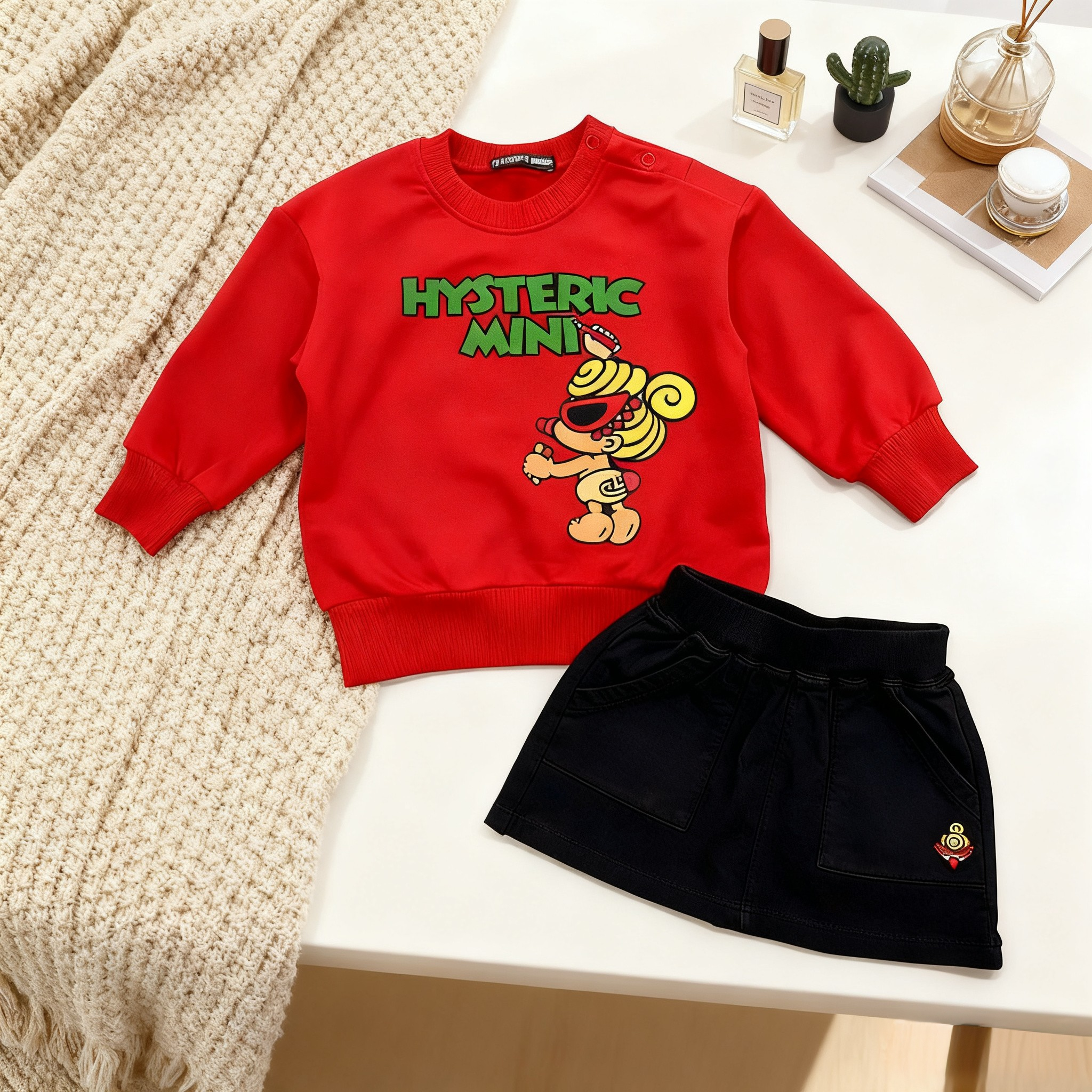 Hysteriamini  セットアップ 3色展開 （90cm-140cm）1024-1-4