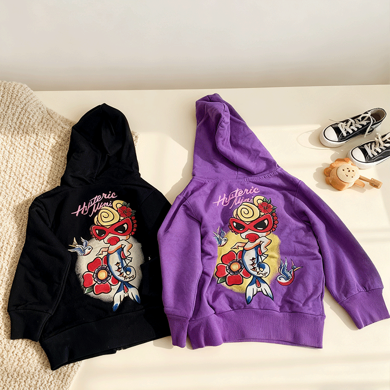 Hysteriamini  大人と子供  パーカー （90cm-140cm/XL,XXL）1028-1-1