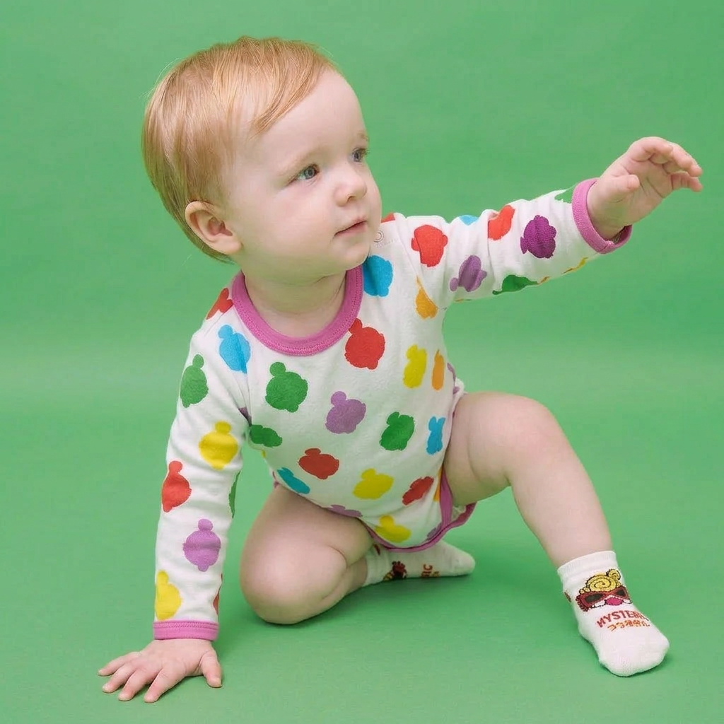 Hysteriamini 長袖ロンパース(70cm-100cm) 0305-3-4