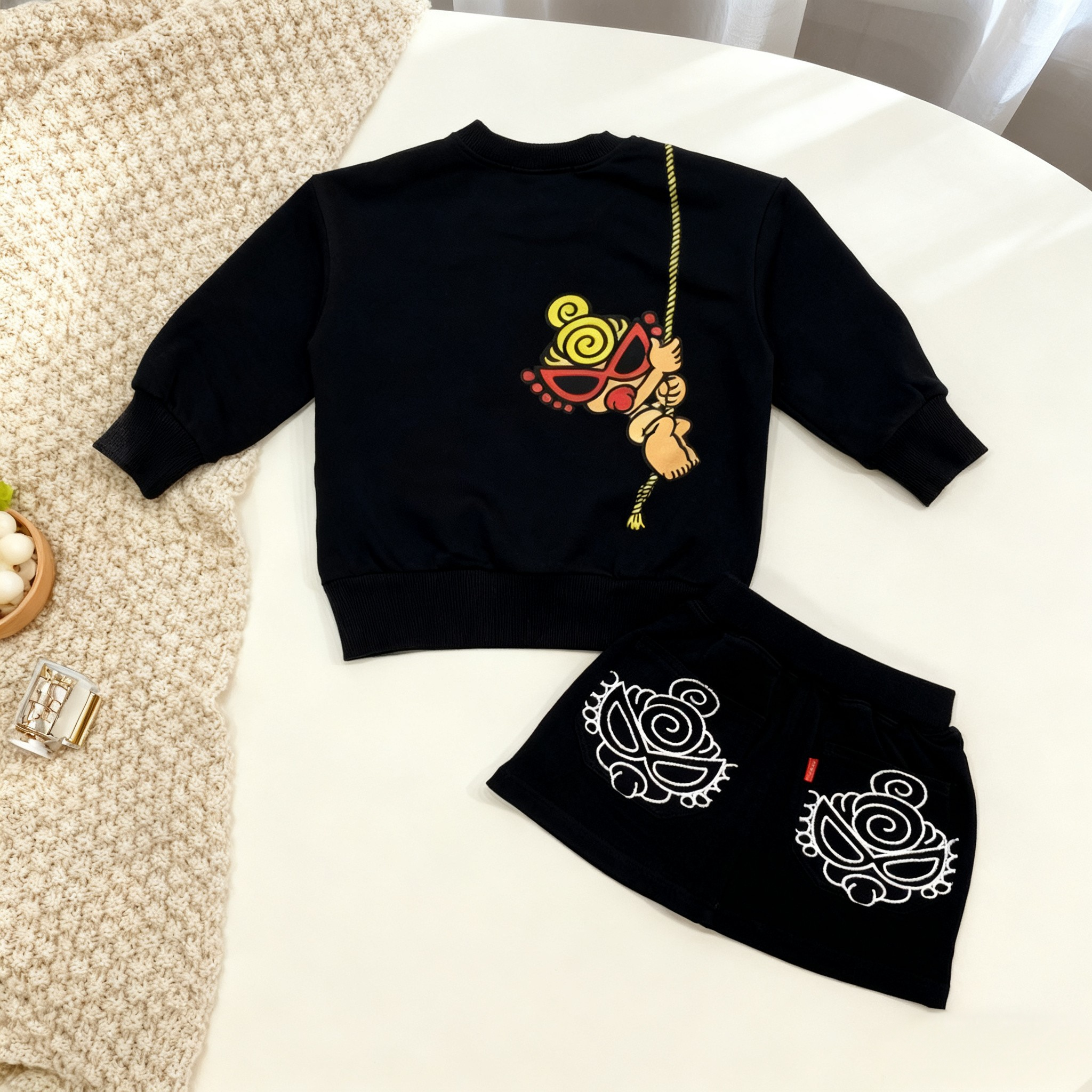 Hysteriamini  セットアップ 3色展開 （90cm-140cm）1024-1-4