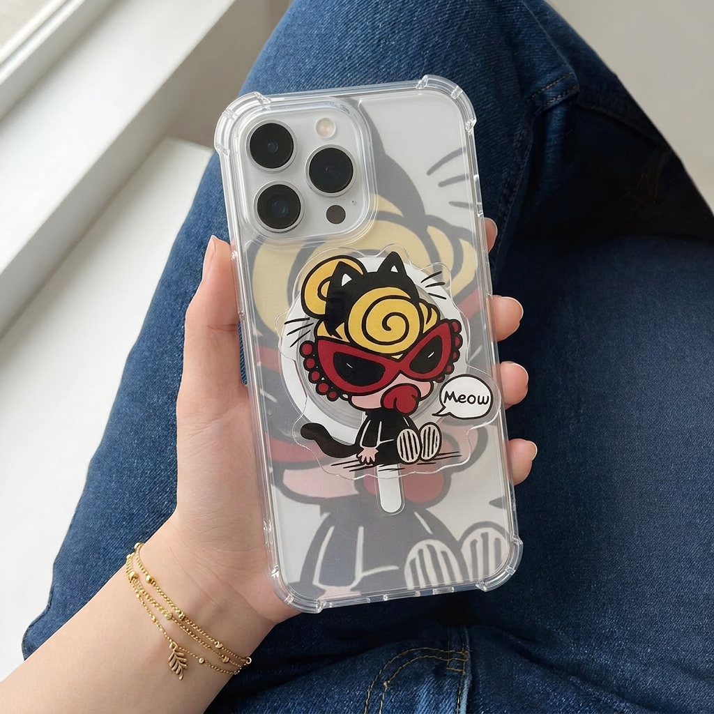 Hysteriamini 【MagSafe対応】耐衝撃マグケース iPhone17-13 26403-4