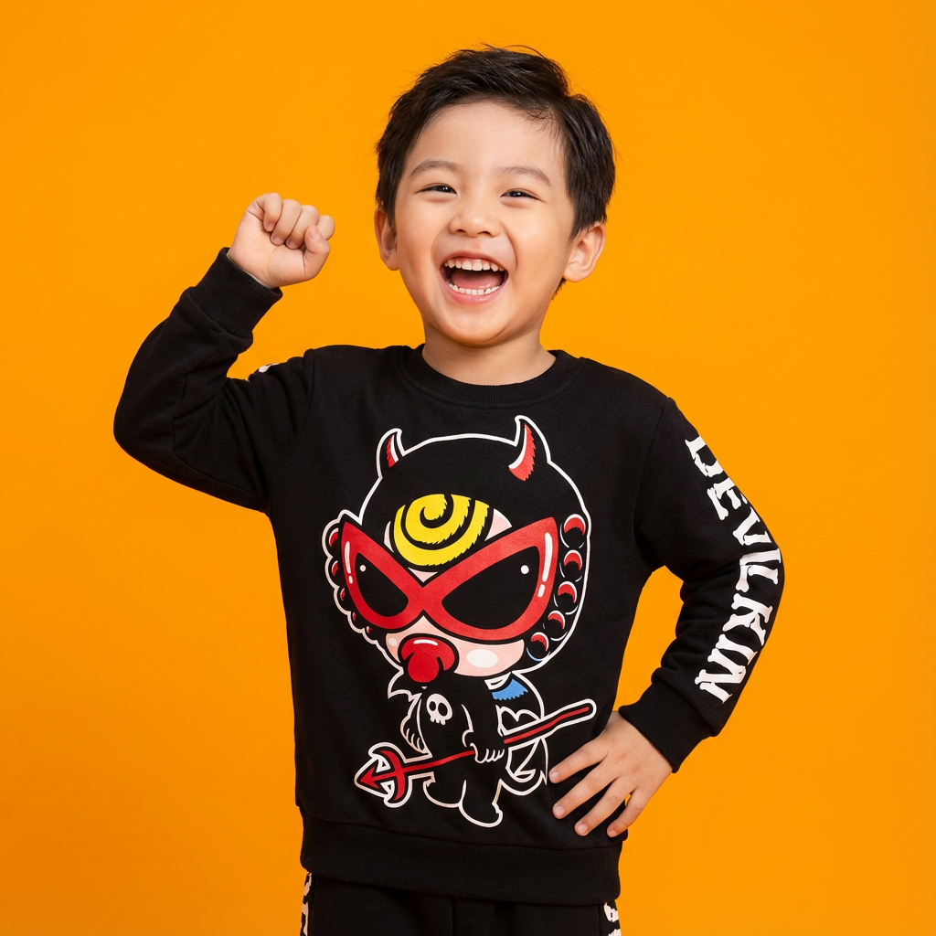 Hysteriamini スウェット (90cm-140cm) 1225-1-1