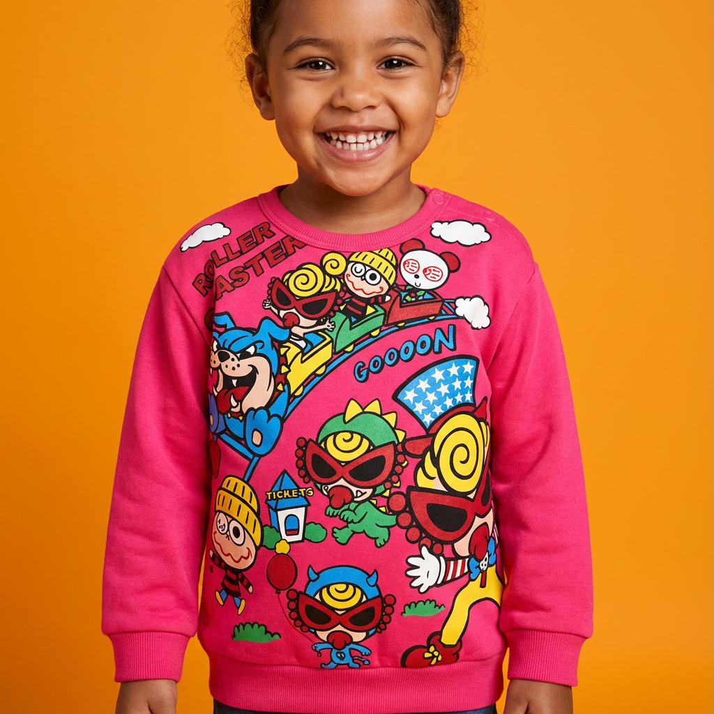 Hysteriamini スウェット (90cm-140cm) 1225-1-2