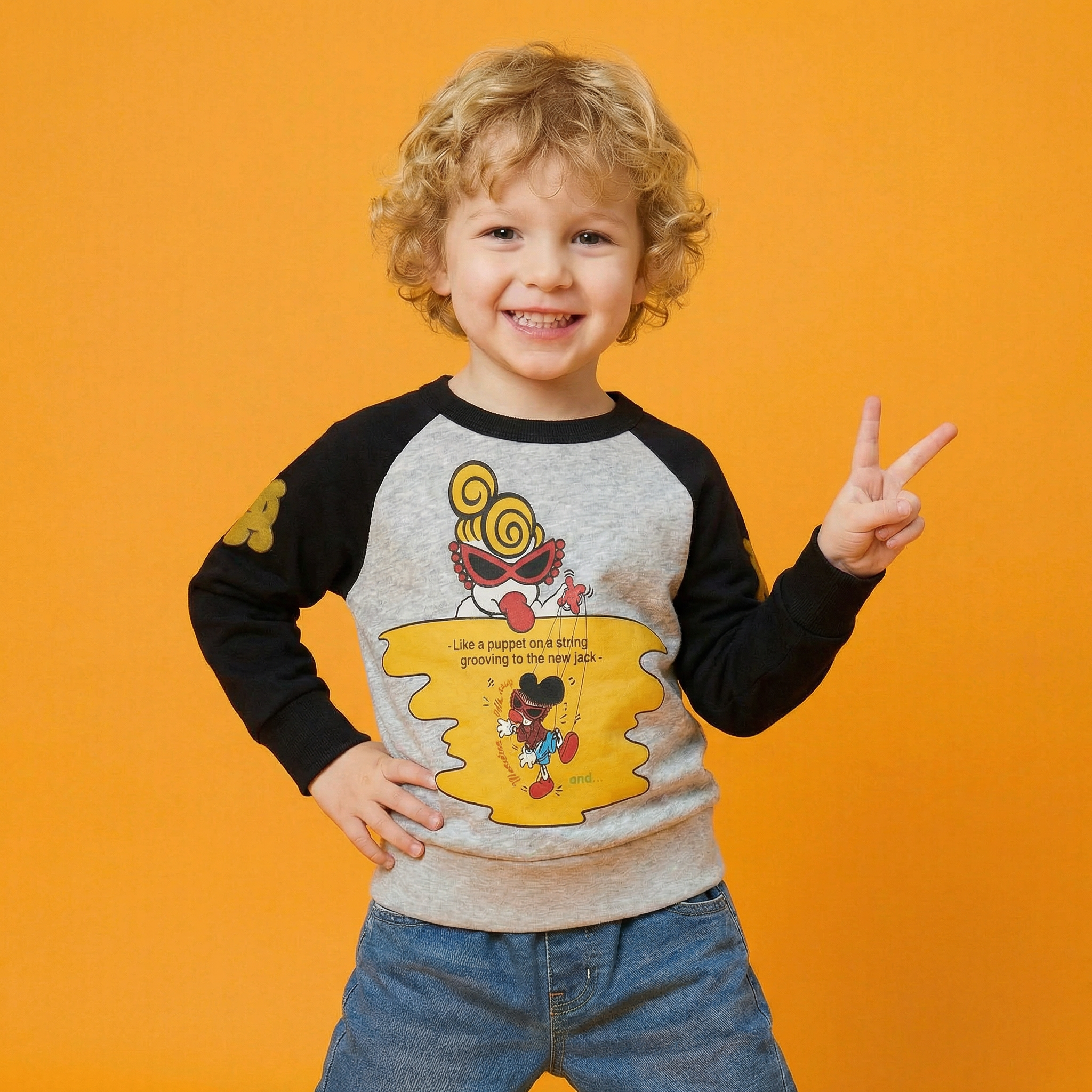 Hysteriamini トレーナー (90cm-140cm) 26227-5