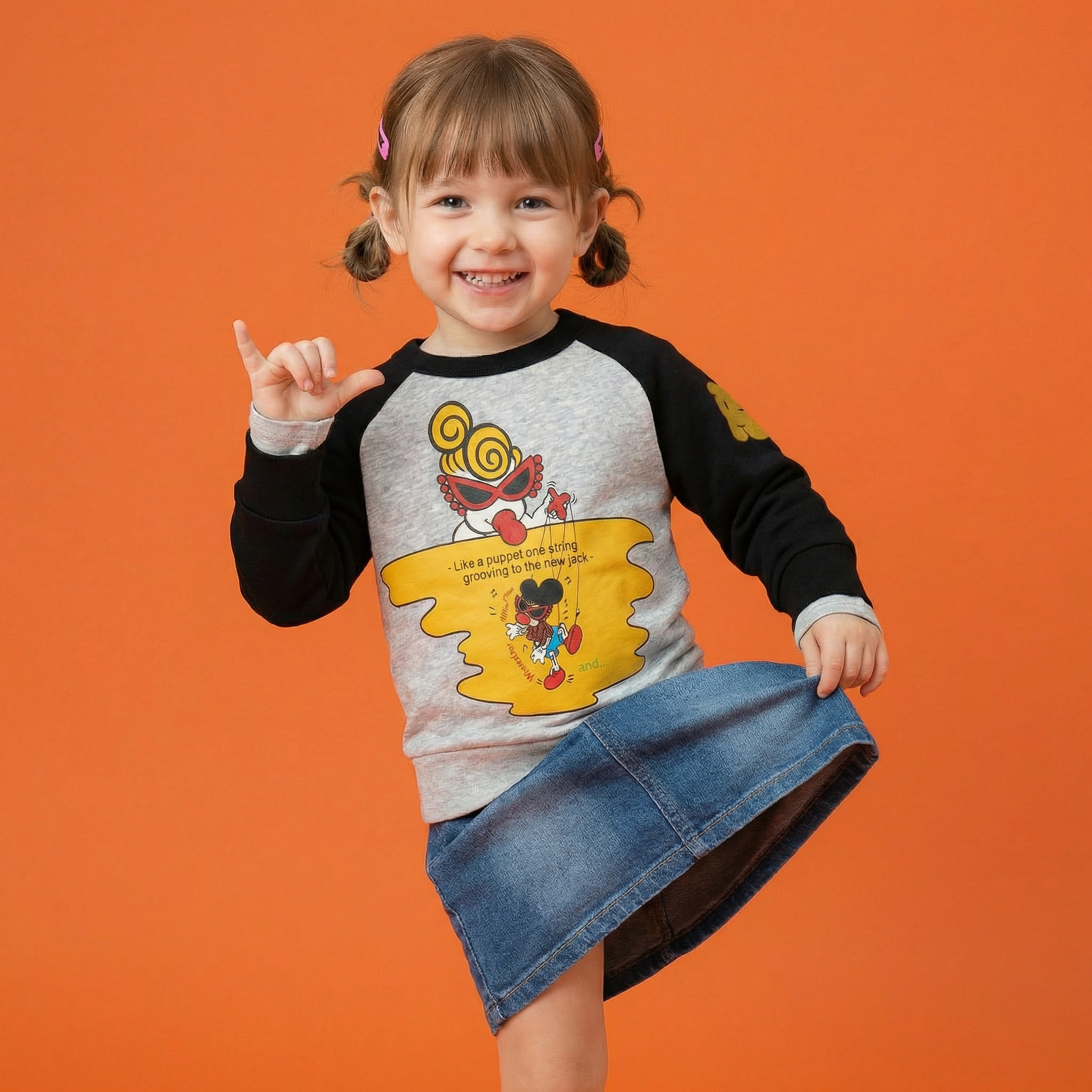 Hysteriamini トレーナー (90cm-140cm) 26227-5