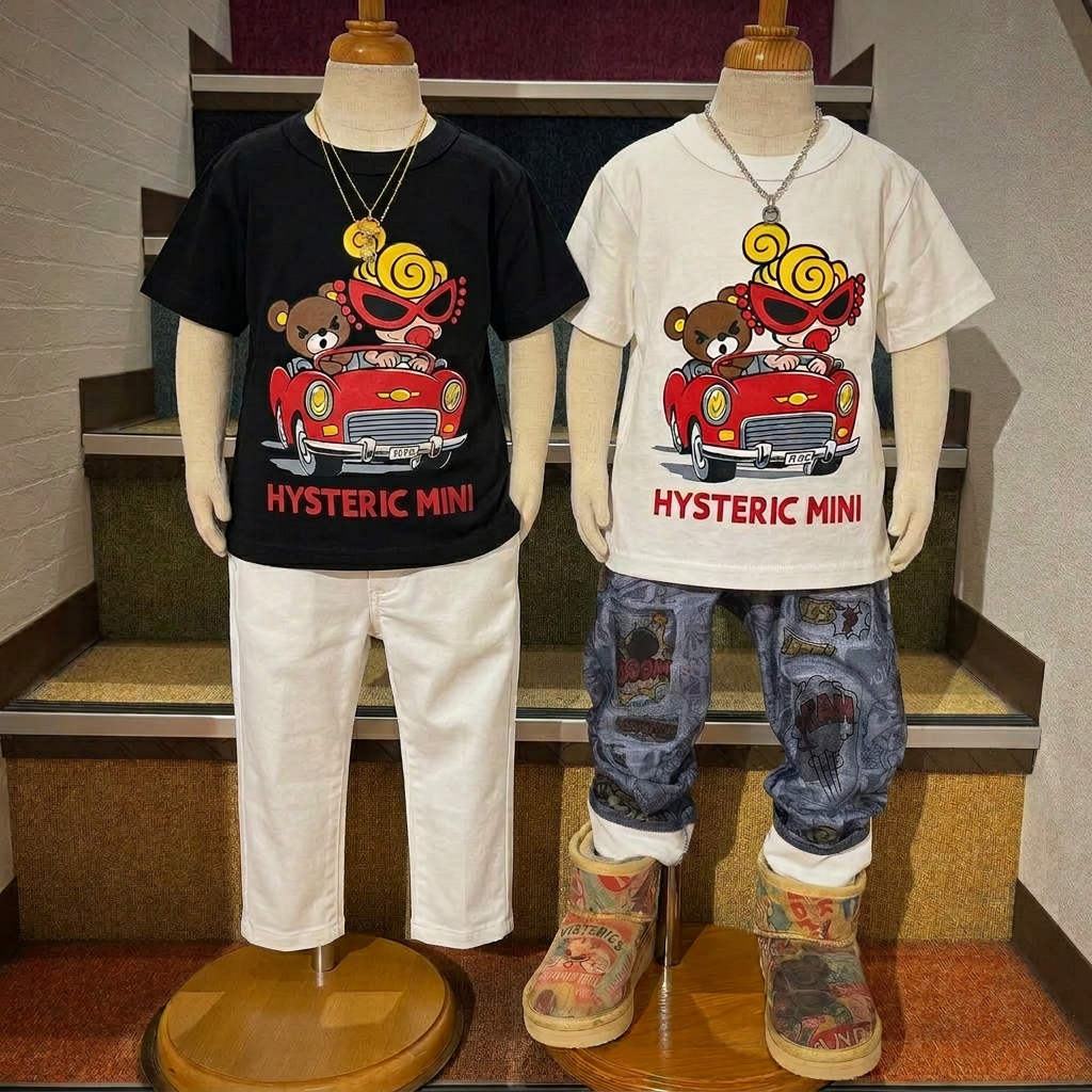 Hysteriamini 半袖Tシャツ(90cm-140cm)0303-1-1