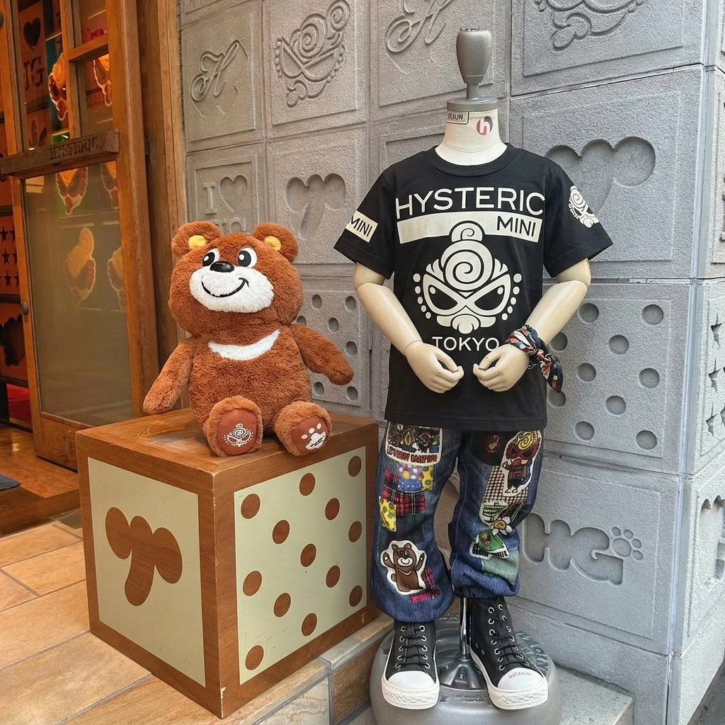 Hysteriamini 半袖Tシャツ(90cm-140cm)0304-2-1