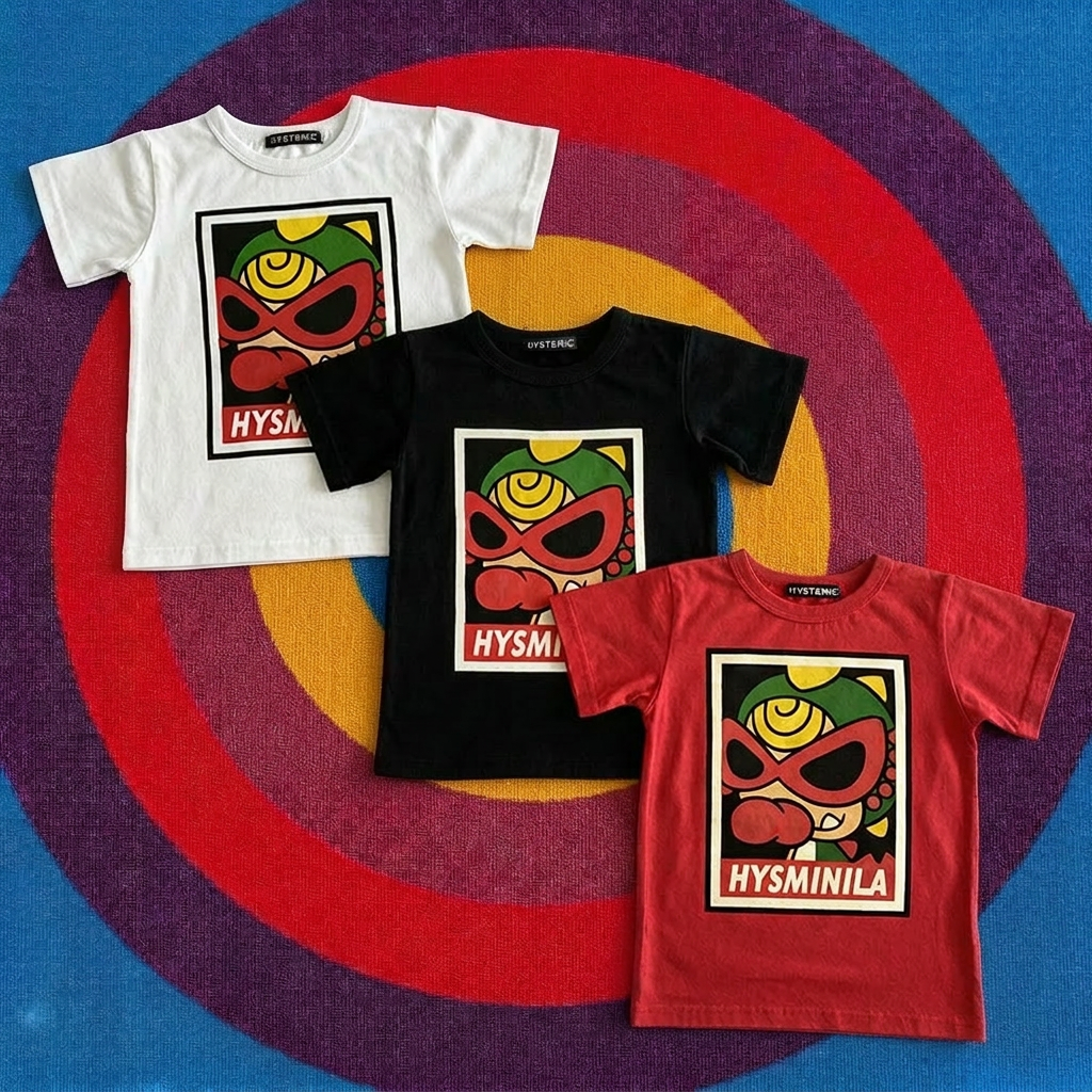 Hysteriamini 半袖Tシャツ(90cm-140cm)0304-2-2